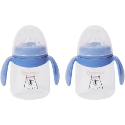 Badabulle Trinkbecher Mit Tropf-Stopp 160ml, 2er Set