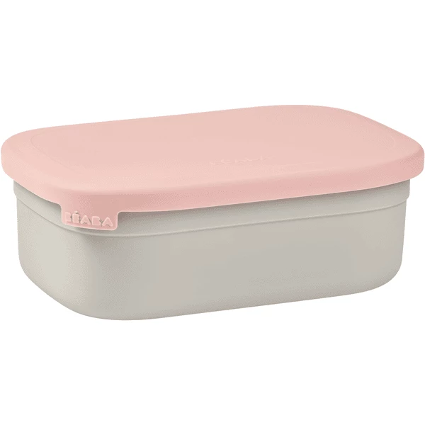 BEABA® Lunchbox Aus Edelstahl - Velvet Grau/dusty Rosa 3 BEABA® Lunchbox Aus Edelstahl - Velvet Grau/dusty Rosa
