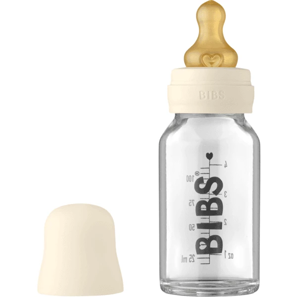 BIBS® Babyflasche Complete Set 110 Ml, Ivory 3 BIBS® Babyflasche Complete Set 110 Ml, Ivory