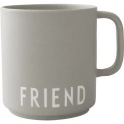 Design Letters Becher Mit Henkle Favourite Cool Gray