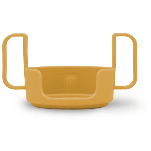 Design Letters Halter Für Kinder Trinkbecher, Tritan, Senfgelb 3 Design Letters Halter Für Kinder Trinkbecher, Tritan, Senfgelb