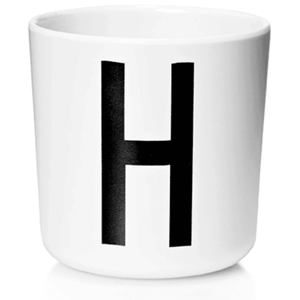 Design Letters Kinderbecher Eco 175 Ml, Mit Buchstabe H 3 Design Letters Kinderbecher Eco 175 Ml, Mit Buchstabe H