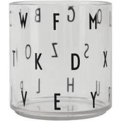 Design Letters Kindertrinkglas Aus Tritan Transparent Buchstaben