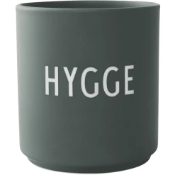 Design Letters Porzellanbecher Favourite Cups Mit Lasergravur Dark Green
