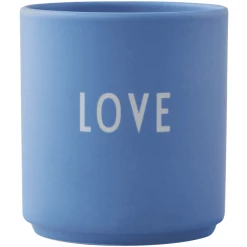 Design Letters Porzellanbecher Favourite Cups Mit Lasergravur Sky Blue