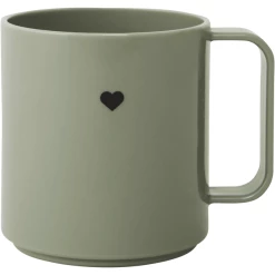 Design Letters Trinkbecher Mini Love Mit Henkel In Forest Green