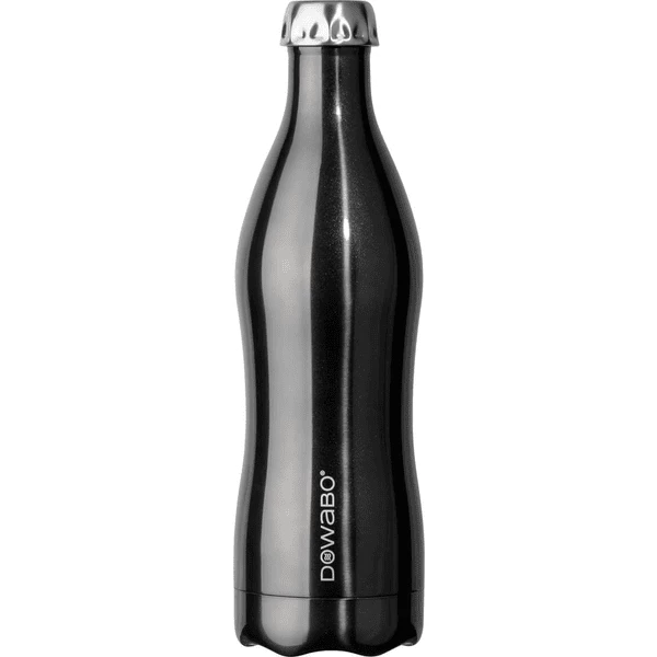 Dowabo Isolierflasche Trinkflasche Black 4 Dowabo Isolierflasche Trinkflasche Black – Bild 2