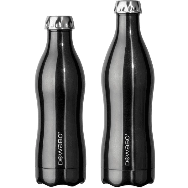 Dowabo Isolierflasche Trinkflasche Black 5 Dowabo Isolierflasche Trinkflasche Black – Bild 3