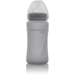 Everyday® Baby Babyglasflasche Healthy+ 240 Ml Quiet Grey