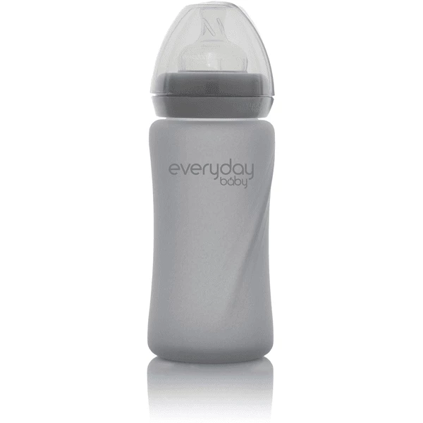 Everyday® Baby Babyglasflasche Healthy+ 240 Ml Quiet Grey 3 Everyday® Baby Babyglasflasche Healthy+ 240 Ml Quiet Grey