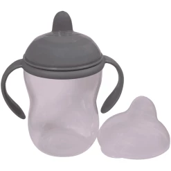 Filibabba Trinkflasche Mit Griffen Dunkelgrau, 270 Ml