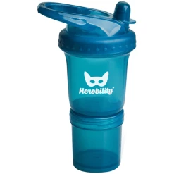 Herobility Trinkflasche Sport Blau