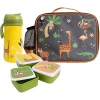 Ladelle Kinder Lunchtaschenset Jungle 5er Set Braun -Villeroy & Boch Shop ladelle kinder lunchtaschenset jungle 5er set braun a386453
