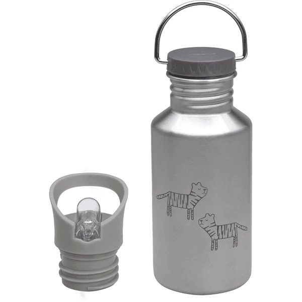 LÄSSIG Trinkflasche Aus Edelstahl, Safari Tiger 500 Ml 3 LÄSSIG Trinkflasche Aus Edelstahl, Safari Tiger 500 Ml