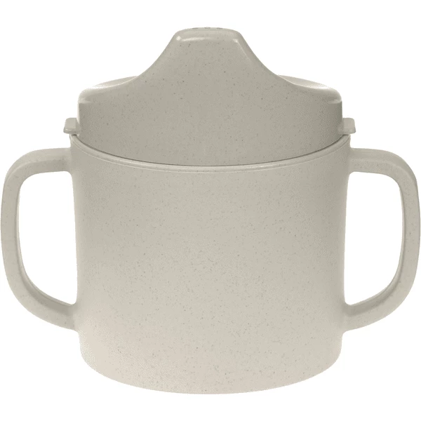 LÄSSIG Trinklernbecher Mit Henkel Uni Warm Grey 3 LÄSSIG Trinklernbecher Mit Henkel Uni Warm Grey