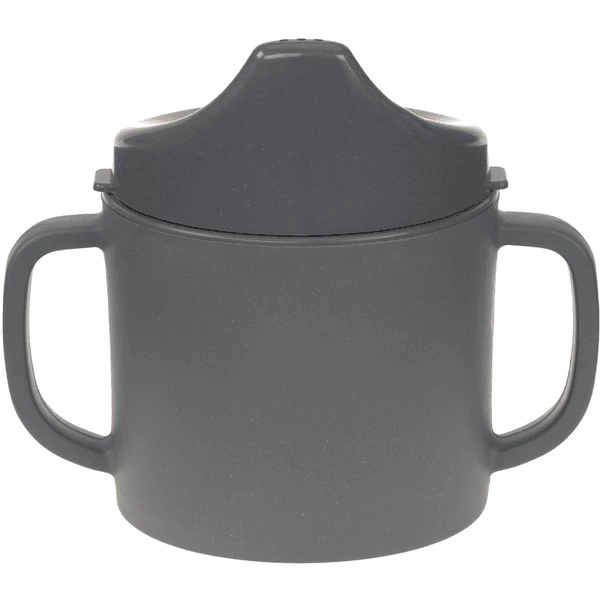 LÄSSIG Trinklernbecher Mit Henkeln Uni Anthracite 3 LÄSSIG Trinklernbecher Mit Henkeln Uni Anthracite