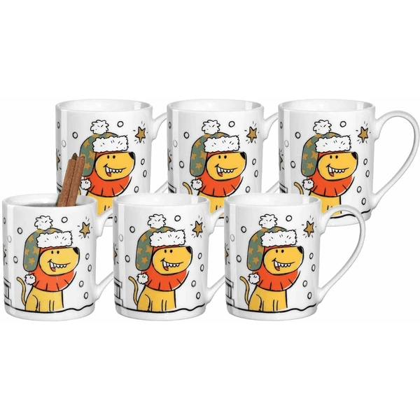 Leonardo Kindertassen Weihnachten Bambini 200 Ml 6er Set Gelb 3 Leonardo Kindertassen Weihnachten Bambini 200 Ml 6er Set Gelb