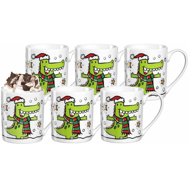 Leonardo Kindertassen Weihnachten Bambini 200 Ml 6er Set Grün 3 Leonardo Kindertassen Weihnachten Bambini 200 Ml 6er Set Grün
