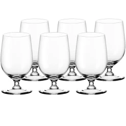 Leonardo Trinkgläser Ciao + 220 Ml 6er Set Transparent