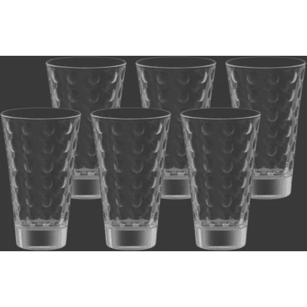 Leonardo Trinkgläser Optic 200 Ml 6er Set Transparent 3 Leonardo Trinkgläser Optic 200 Ml 6er Set Transparent