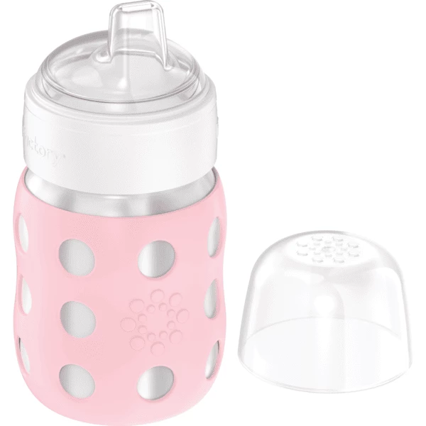 Lifefactory Baby-Weithalsflasche 235 Ml Mit Soft Sippy Cap, Desert Rose 3 Lifefactory Baby-Weithalsflasche 235 Ml Mit Soft Sippy Cap, Desert Rose