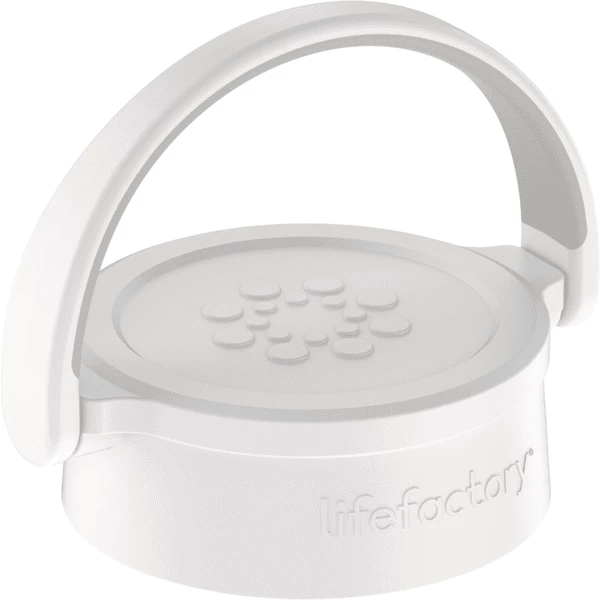 Lifefactory Classic Cap, Arctic White Für 350ml, 475ml Und 650ml Flaschen 3 Lifefactory Classic Cap, Arctic White Für 350ml, 475ml Und 650ml Flaschen
