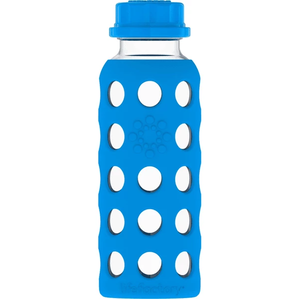 Lifefactory Trinkflasche Aus Glas In Ocean, 250 Ml 3 Lifefactory Trinkflasche Aus Glas In Ocean, 250 Ml