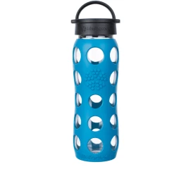 Lifefactory Trinkflasche Classic Cap Teal Lake 650 Ml
