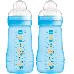 MAM Babyflasche Easy Active™ 270 Ml, Hase Im Doppelpack