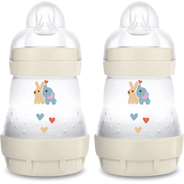 MAM Babyflasche Easy Start Anti-Colic 160 Ml, 0+ Monate, Elefant, 2 Stück 3 MAM Babyflasche Easy Start Anti-Colic 160 Ml, 0+ Monate, Elefant, 2 Stück