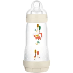 MAM Babyflasche Easy Start Anti-Colic, 320 Ml Ab 4+ Monate, Fuchs