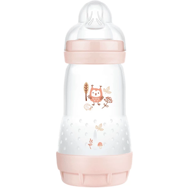 MAM Babyflasche Easy Start Anti Colic-Elements 260 Ml Eule In Rosa 3 MAM Babyflasche Easy Start Anti Colic-Elements 260 Ml Eule In Rosa