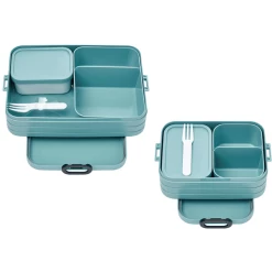 Mepal Bento-Lunchboxen Midi+Large Take A Break 2er Set Grün