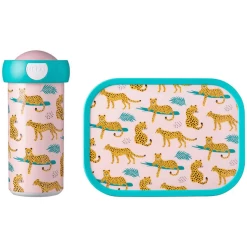 Mepal Brotdose + Verschlussbecher Campus 300 Ml + 700 Ml 2er Set Beige