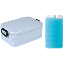 Mepal Lunchbox + Kühlakku Take A Break 2er Set Hellblau