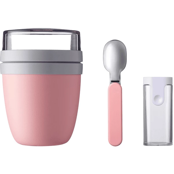 Mepal Lunchpot + Faltbarer Löffel Ellipse Rosa 3 Mepal Lunchpot + Faltbarer Löffel Ellipse Rosa