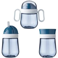 Mepal Trinklernbecher Mio 3er Set Blau