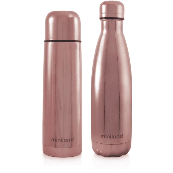 Miniland MyBaby&me Deluxe Thermosflasche Rose 500ml 3 Miniland MyBaby&me Deluxe Thermosflasche Rose 500ml