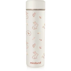 Miniland Natur Isolierflasche Beige/orange 450 Ml