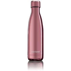 Miniland Thermosflasche Bottle Deluxe Rose Mit Chromeffekt 500 Ml