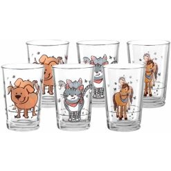 Montana Kinderbecher KIDS 210 Ml 6er Set Bunt