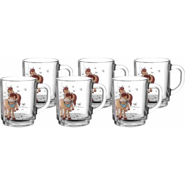 Montana Tassen KIDS 250 Ml 6er Set Braun 3 Montana Tassen KIDS 250 Ml 6er Set Braun