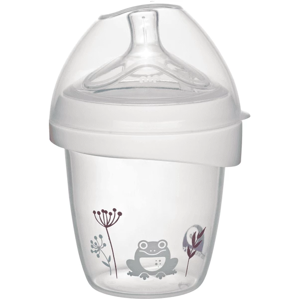 Nip First Moments Weithalsflasche PP 150 Ml Inkl. Weithalstrinksauger Rund Mit Anti Kolik Ventil, Silikon, Saugloch S (langsamer Trinkfluss) Frosch 3 Nip First Moments Weithalsflasche PP 150 Ml Inkl. Weithalstrinksauger Rund Mit Anti Kolik Ventil, Silikon, Saugloch S (langsamer Trinkfluss) Frosch
