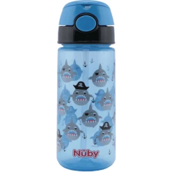 Nuby Nûby Trinkhalmbecher "Active" 540ml, Blau