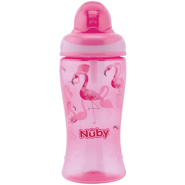 Nuby Nûby Trinkhalmflasche Soft Flip-It 360ml Ab 12 Monate, Pink 3 Nuby Nûby Trinkhalmflasche Soft Flip-It 360ml Ab 12 Monate, Pink