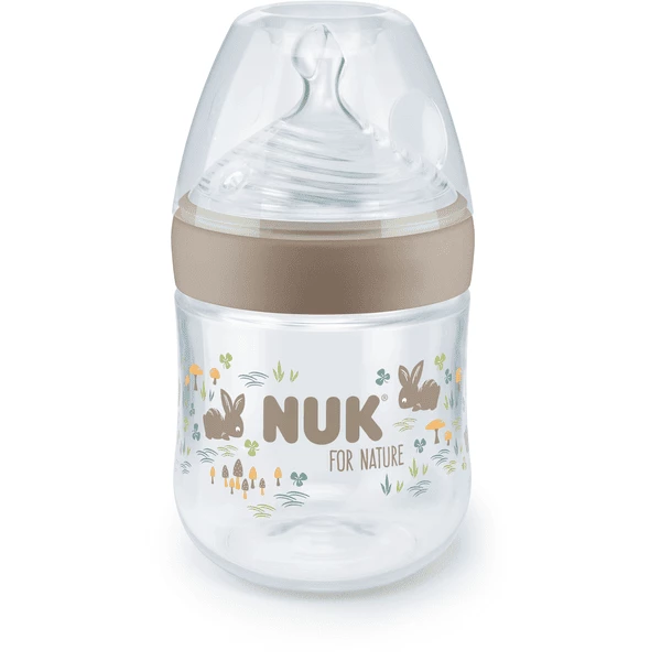 NUK Babyflasche NUK For Nature 150ml, Braun 3 NUK Babyflasche NUK For Nature 150ml, Braun