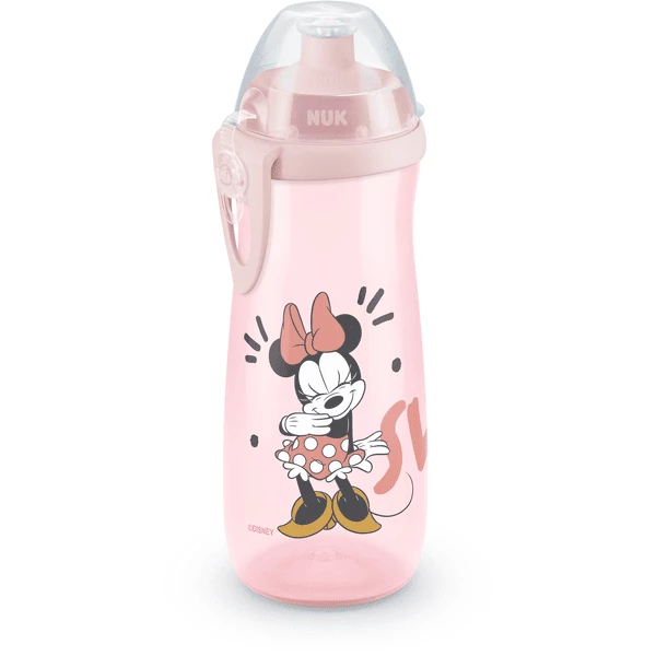 NUK Trinkflasche Sports Cup "Minnie" 450 Ml, Rosa 3 NUK Trinkflasche Sports Cup "Minnie" 450 Ml, Rosa