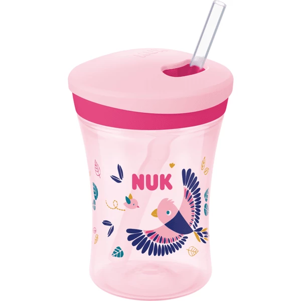 NUK Trinklernbecher Action Cup, Color Change, Rosa 3 NUK Trinklernbecher Action Cup, Color Change, Rosa