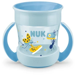 NUK Trinklernbecher Mini Magic Cup 160 Ml Ab Dem 6. Monat, Hellblau