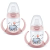 NUK Trinklernflasche First Choice Disney Winnie Puuh In Rosa, 2 Stück